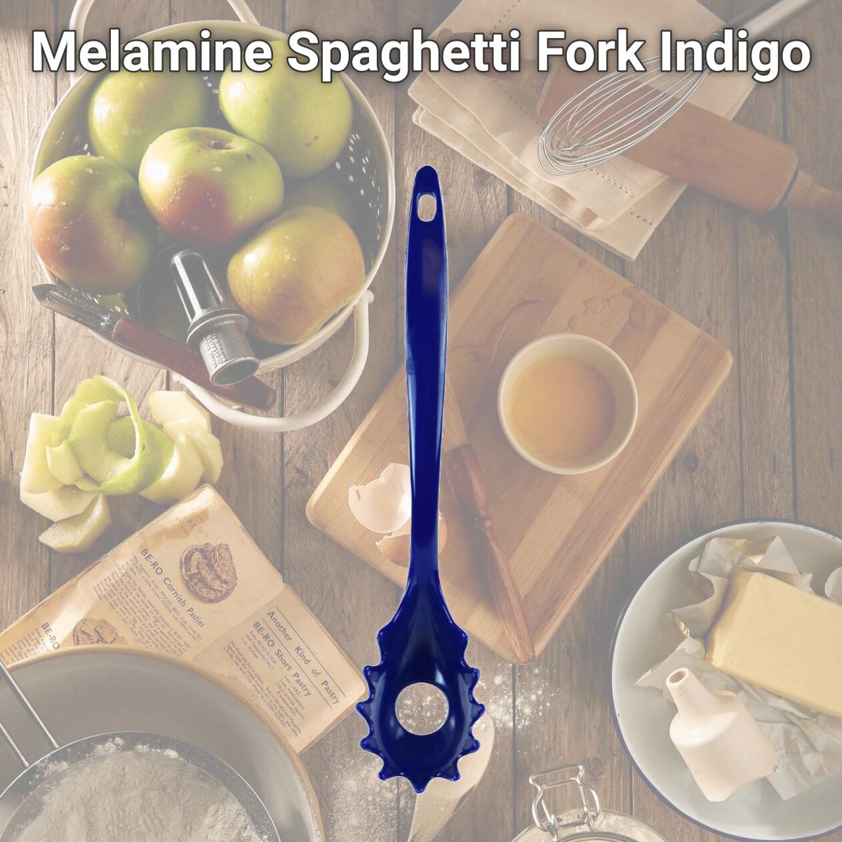 Picture of Reston Lloyd Melamine Spaghetti Fork  Indigo