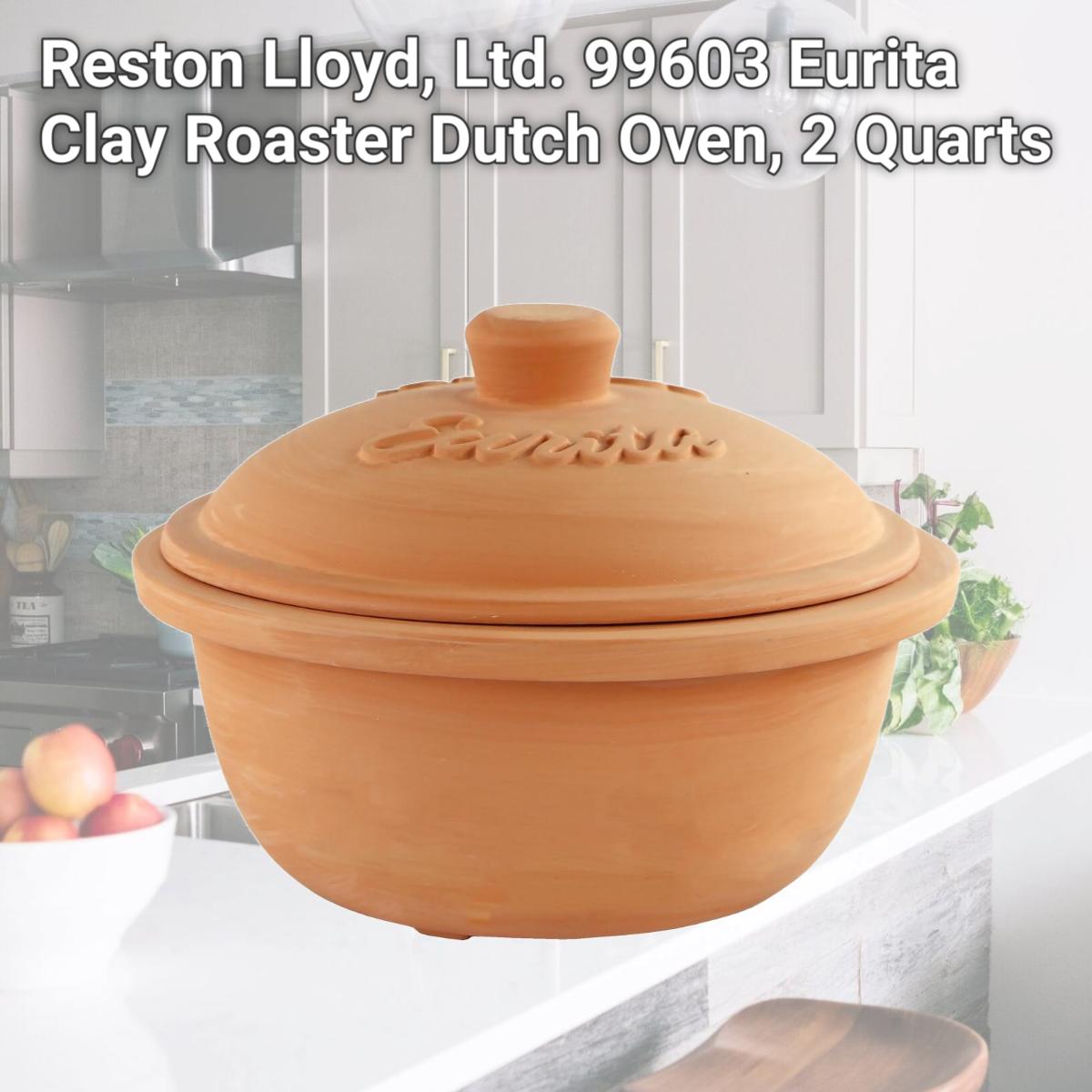 Picture of Reston Lloyd, Ltd. 99603 Eurita Clay Roaster Dutch Oven, 2 Quarts