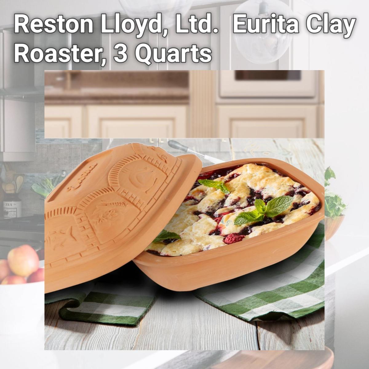 Picture of Reston Lloyd, Ltd. 99599 Eurita Clay Roaster, 3 Quarts