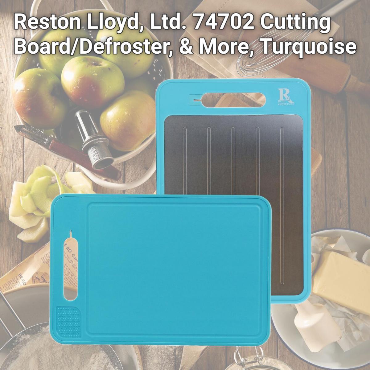 Picture of Reston Lloyd, Ltd. 74702 Cutting Board/Defroster, & More, Turquoise