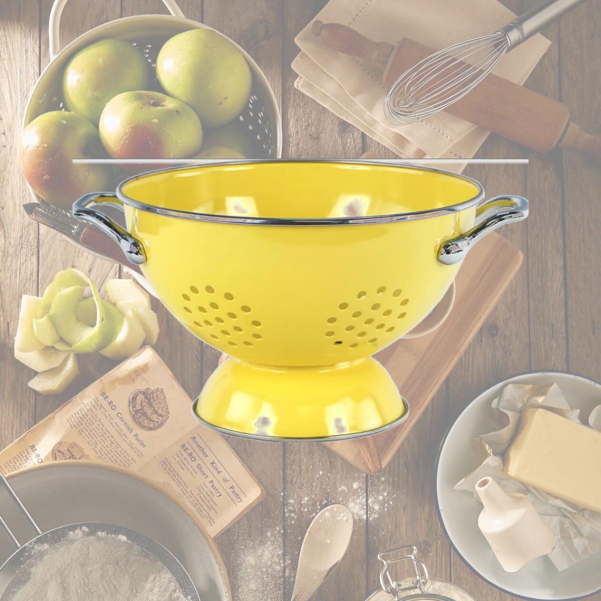 Picture of Reston Lloud 80201 Calypso Basics 3qt Colander  Lemon 