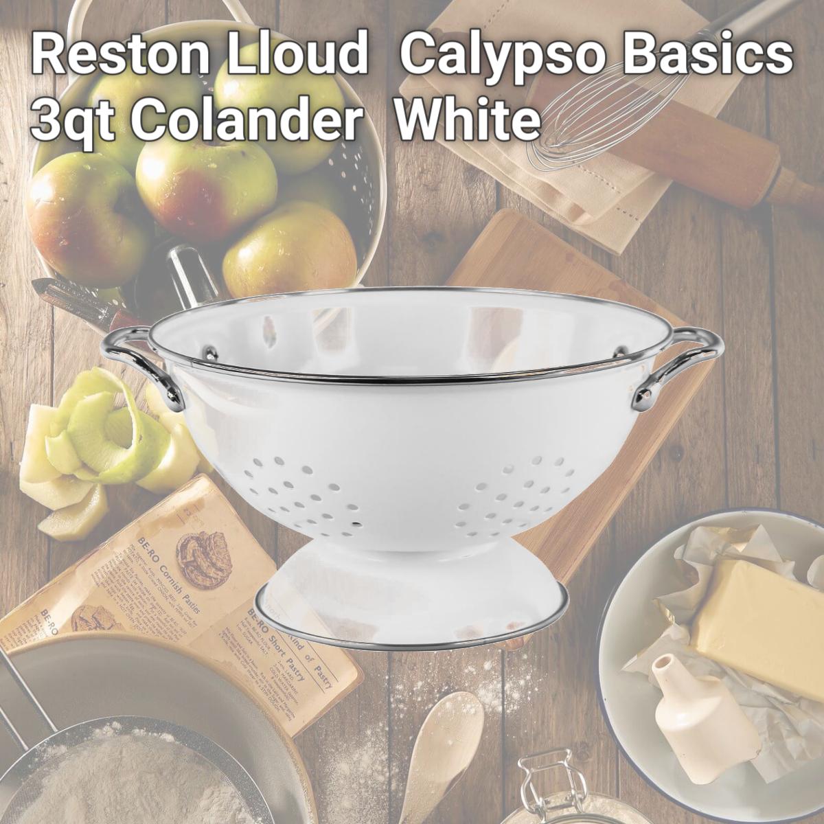 Picture of Reston Lloud 80300 Calypso Basics 3qt Colander  White 