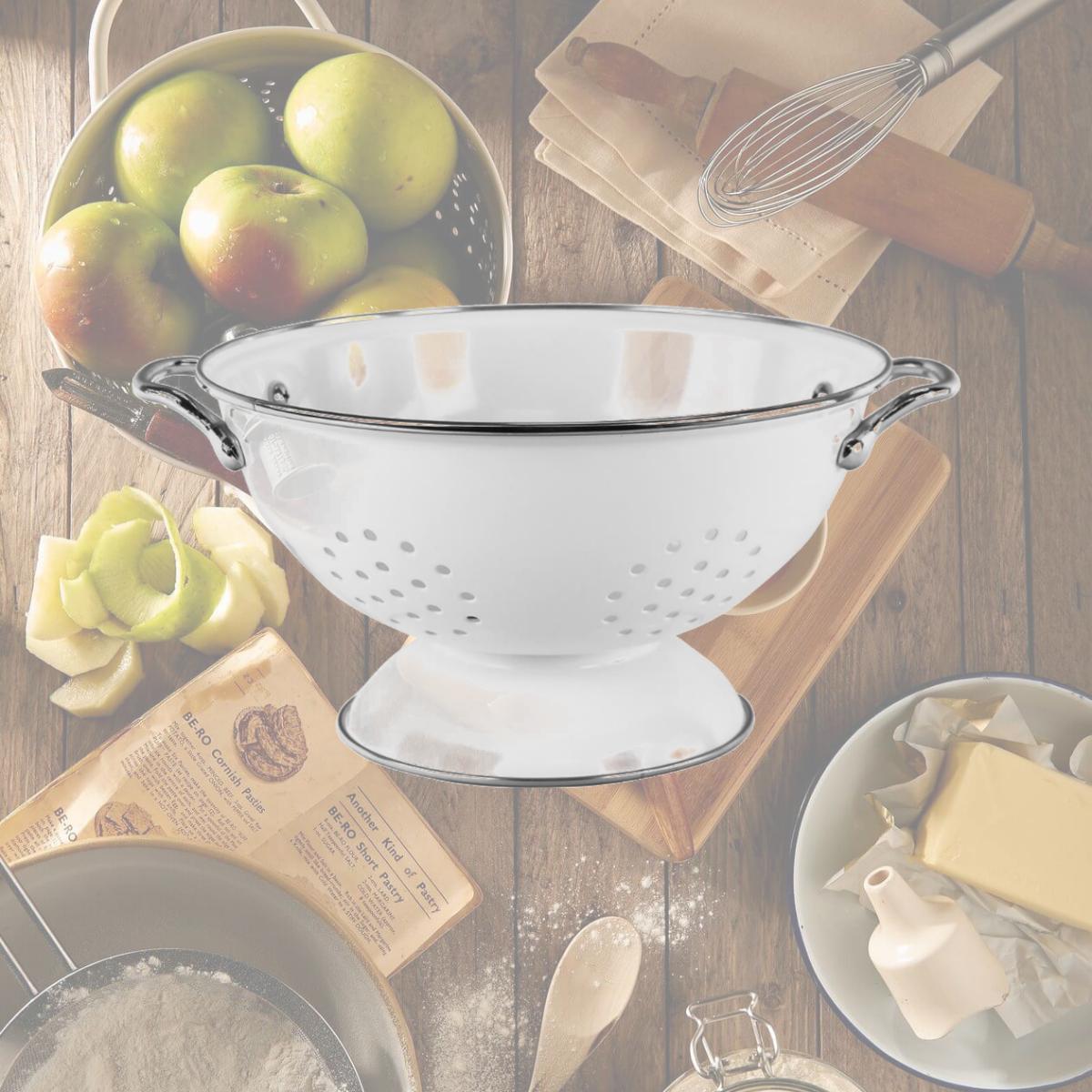 Picture of Reston Lloud 80300 Calypso Basics 3qt Colander  White 