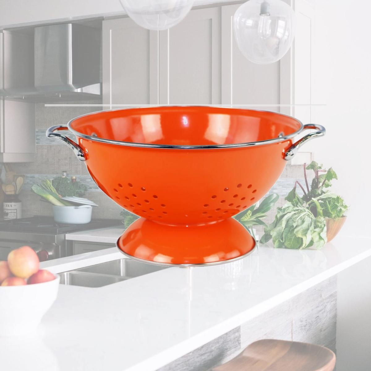 Picture of Reston Lloud 80500 Calypso Basics 3qt Colander  Orange 