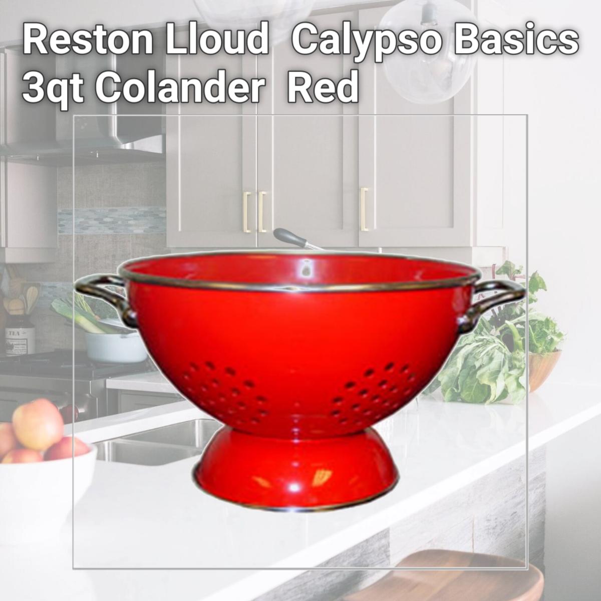 Picture of Reston Lloud 80600 Calypso Basics 3qt Colander  Red 