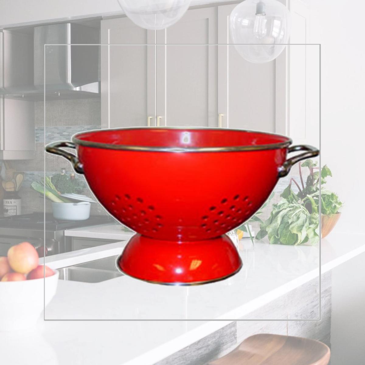 Picture of Reston Lloud 80600 Calypso Basics 3qt Colander  Red 