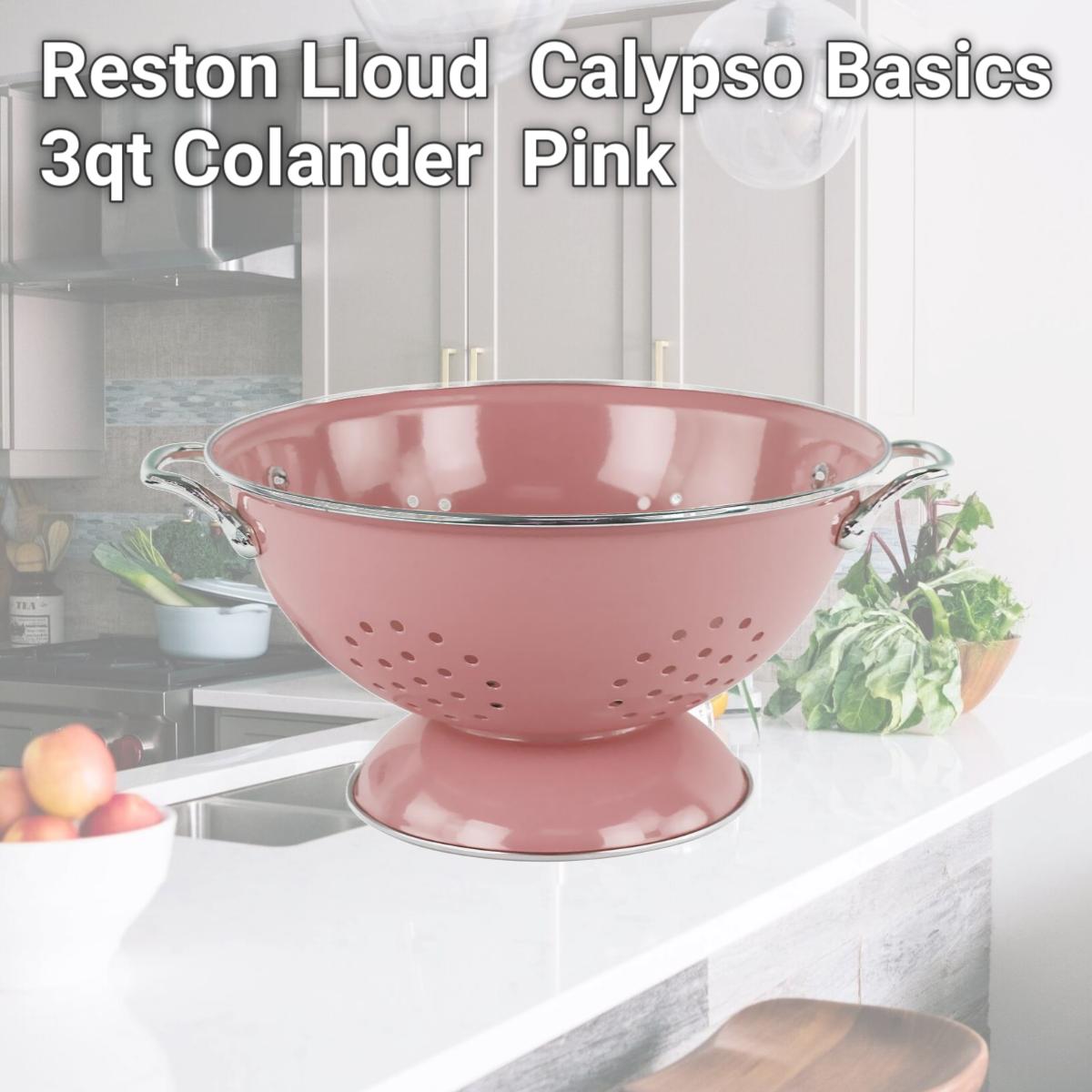 Picture of Reston Lloud 80601 Calypso Basics 3qt Colander  Pink 
