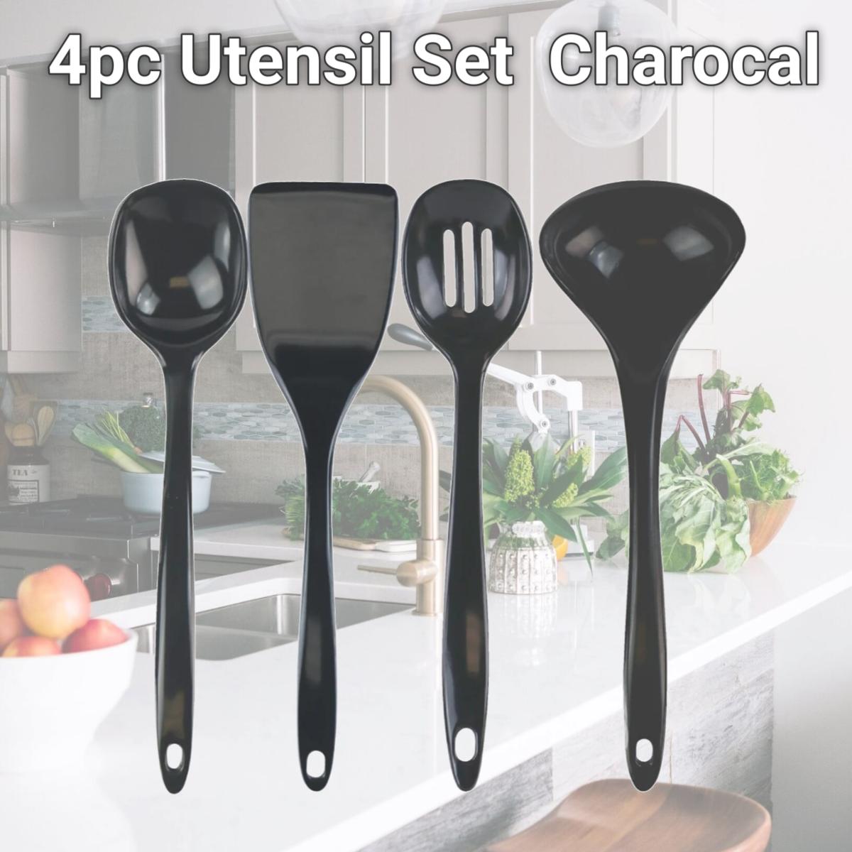 Picture of Reston Lloyd 4pc Utensil Set  Charocal 