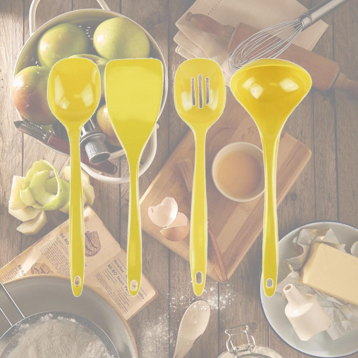 Picture of Reston Lloyd 4pc Utensil Set  Lemon 
