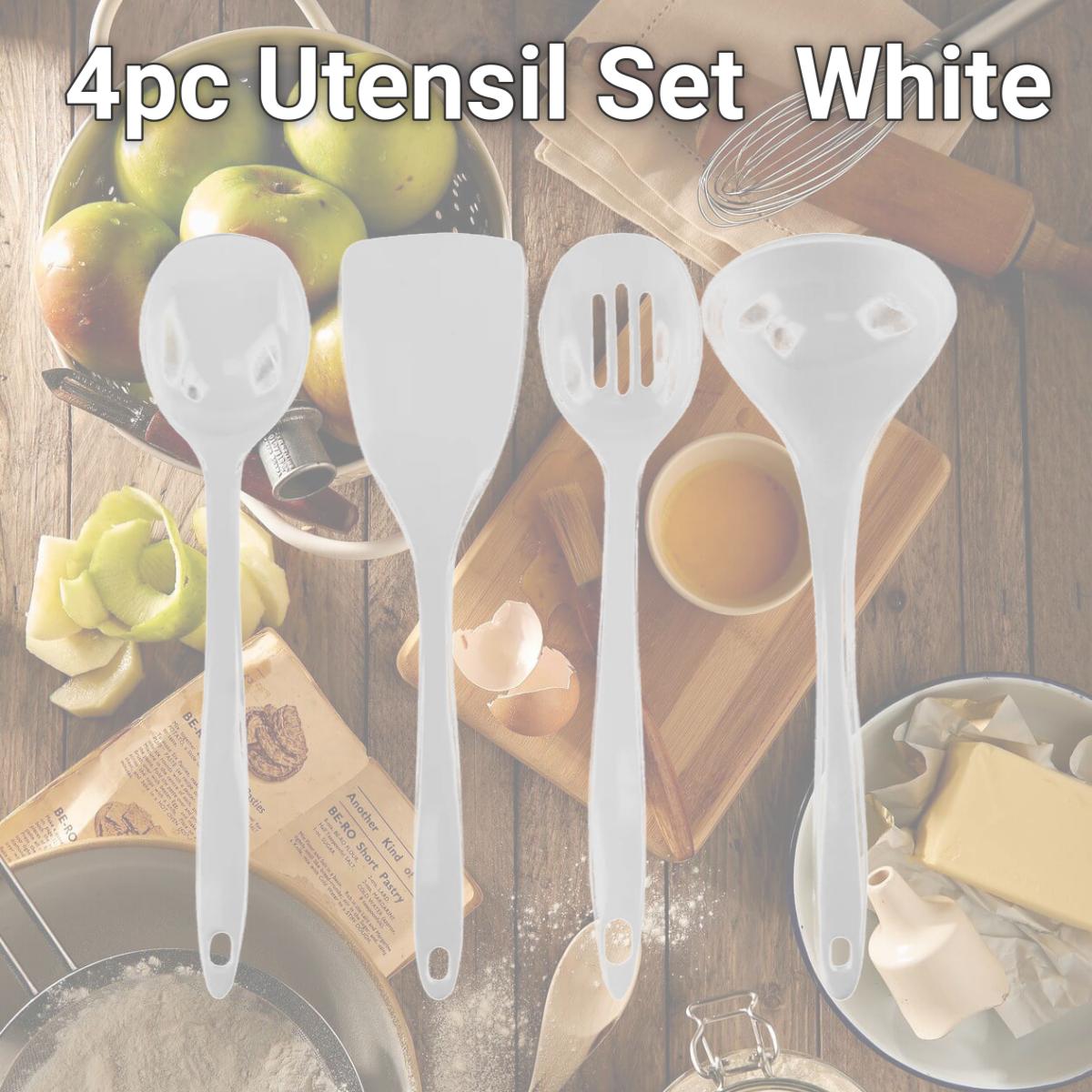 Picture of Reston Lloyd 4pc Utensil Set  White 