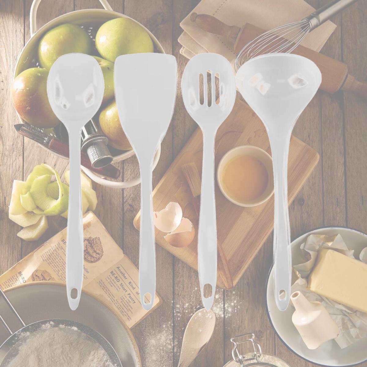 Picture of Reston Lloyd 4pc Utensil Set  White 