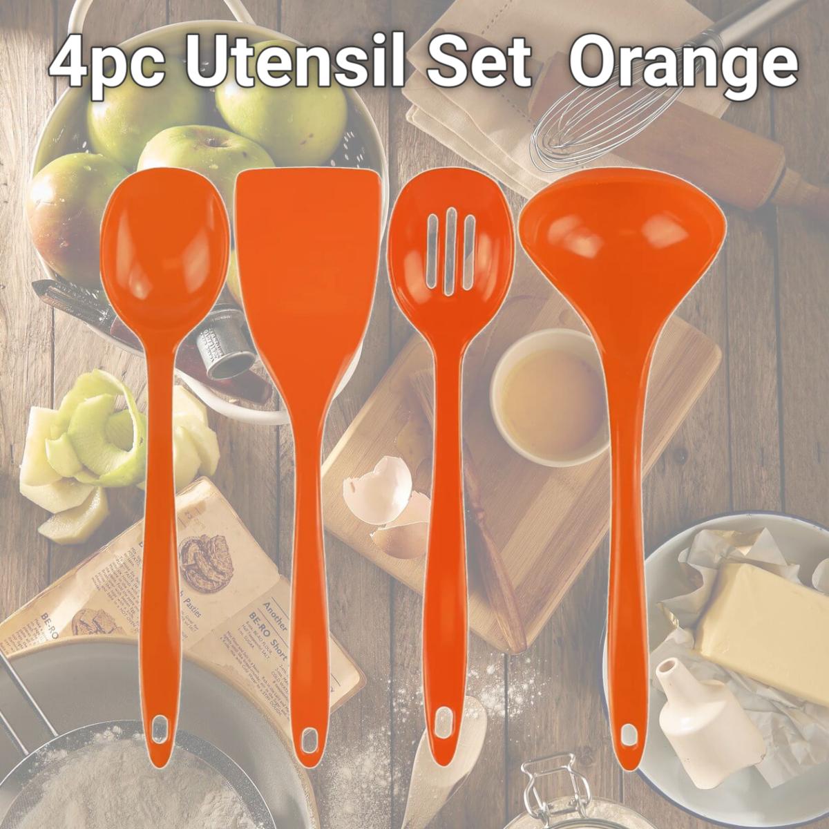 Picture of Reston Lloyd 4pc Utensil Set  Orange 