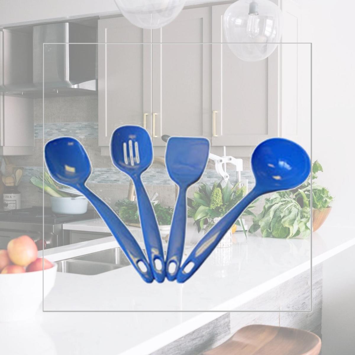 Picture of Reston Lloyd 4pc Utensil Set  Azure