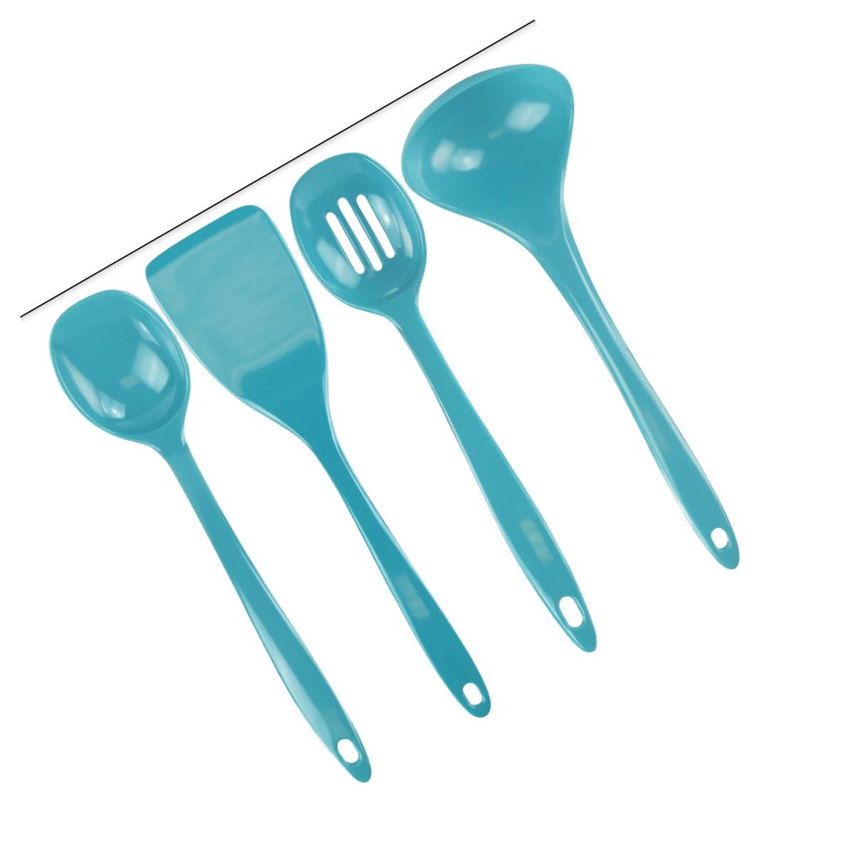 Picture of Reston Lloyd 4pc Utensil Set  Turquoise