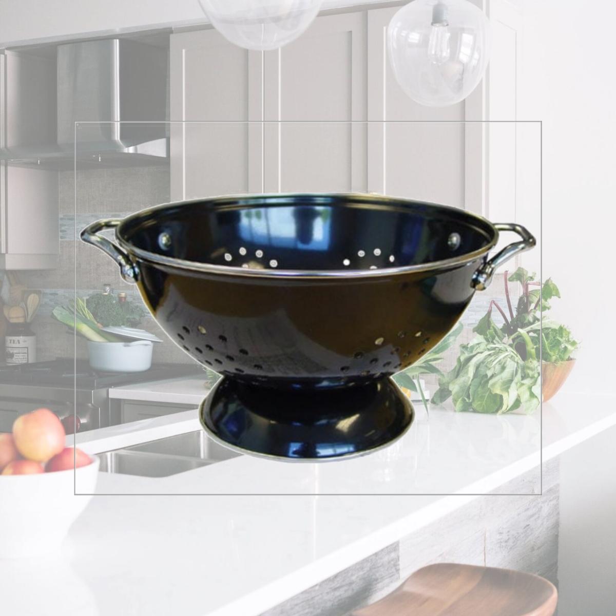 Picture of Reston Lloyd 89100 Calypso Basic 7qt Colander Black
