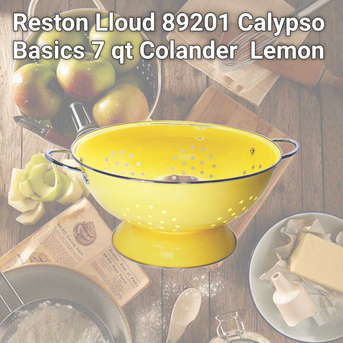 Picture of Reston Lloud 89201 Calypso Basics 7 qt Colander  Lemon 