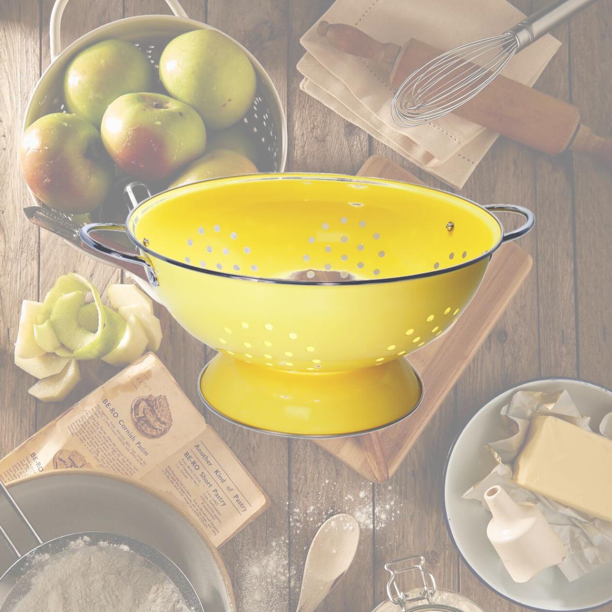 Picture of Reston Lloud 89201 Calypso Basics 7 qt Colander  Lemon 