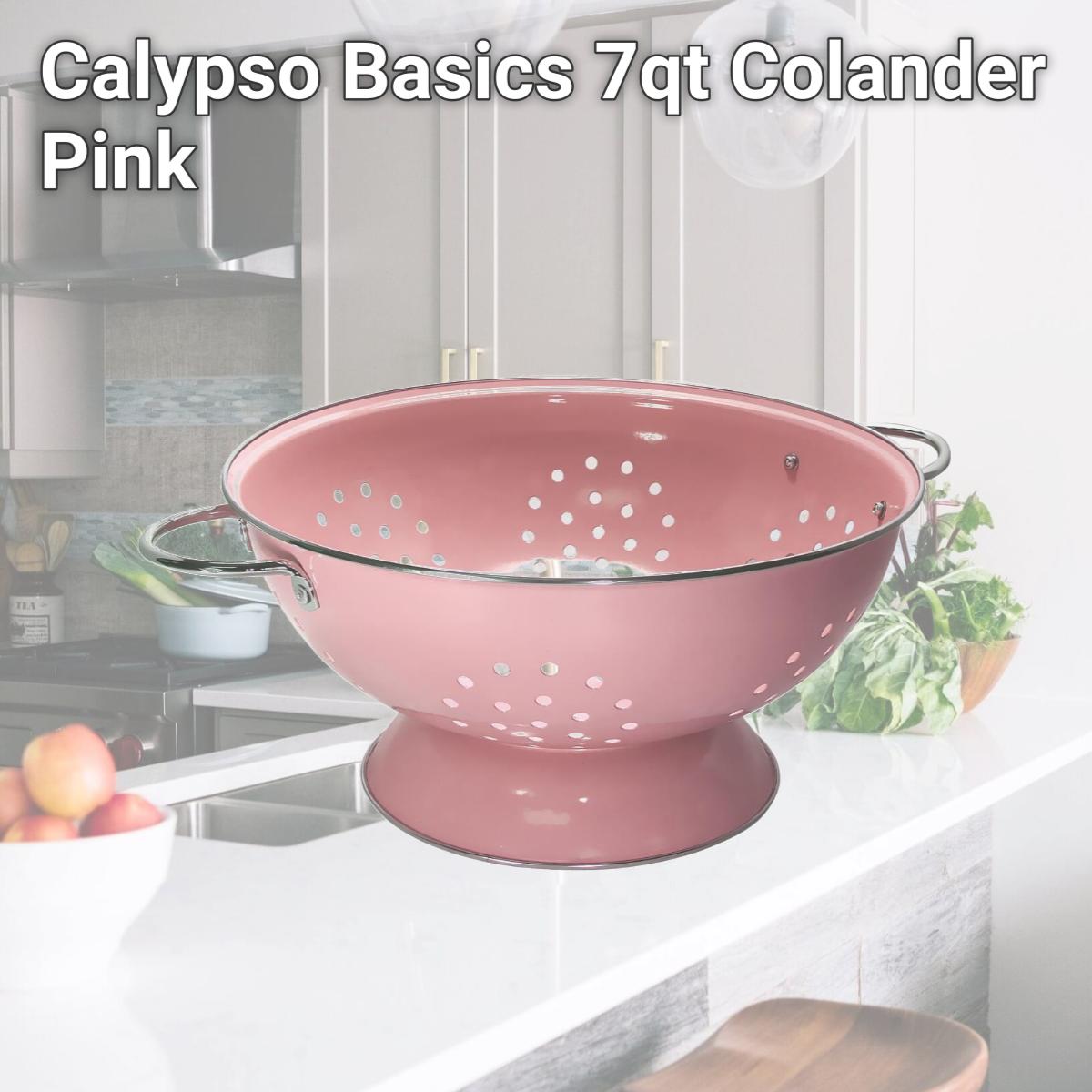 Picture of Reston Lloyd 89601 Calypso Basics 7qt Colander Pink 