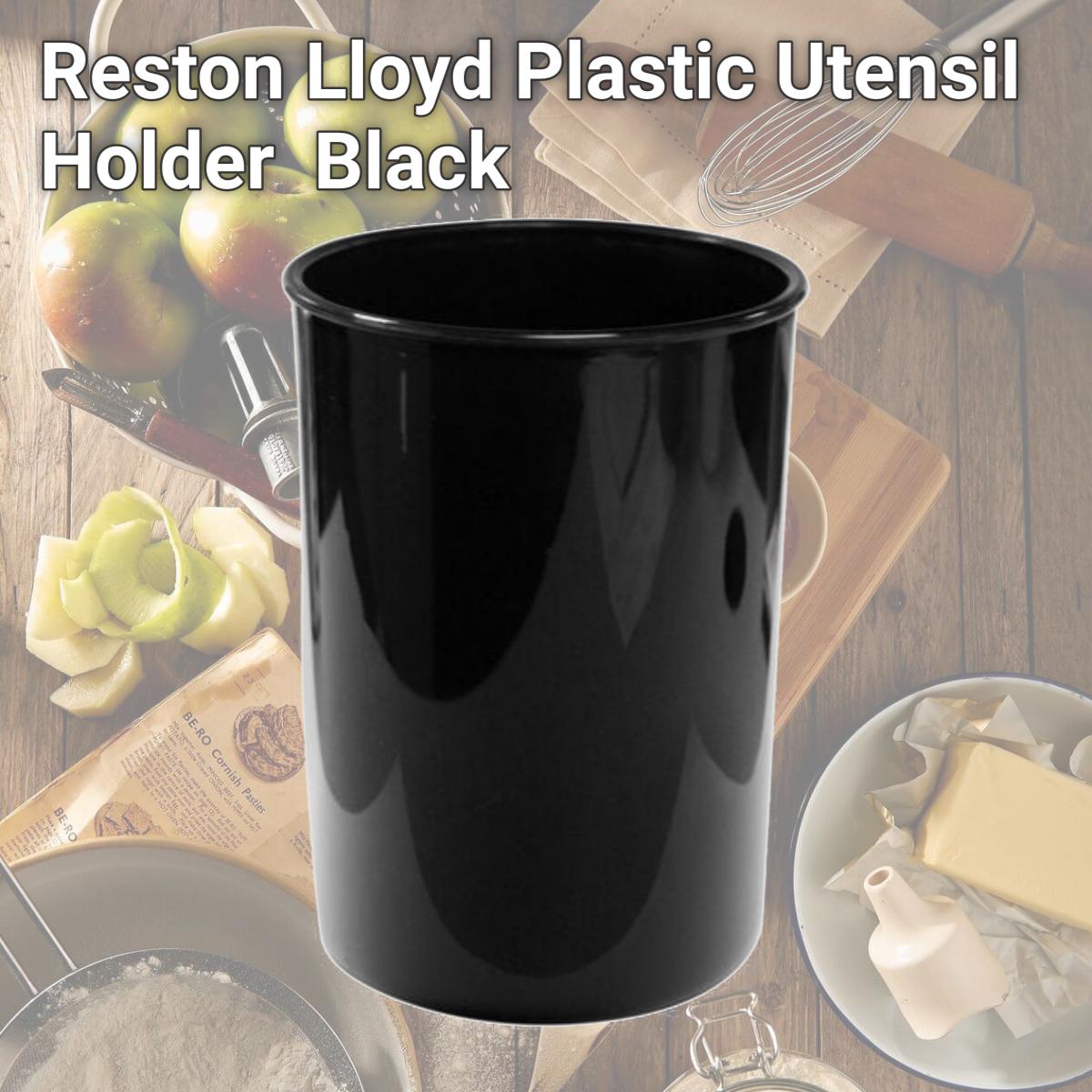 Picture of Reston Lloyd Plastic Utensil Holder  Black 