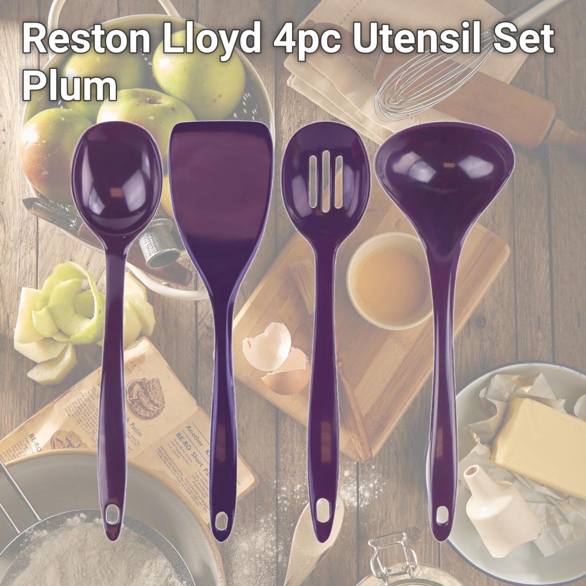 Picture of Reston Lloyd 4pc Utensil Set  Plum