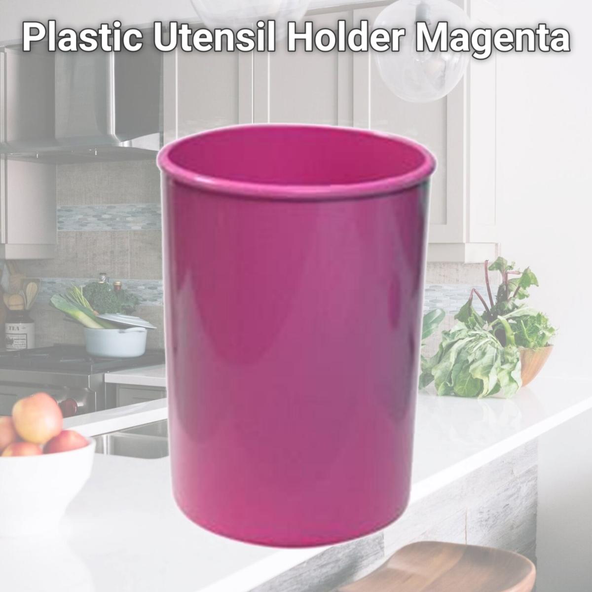 Picture of Reston Lloyd Plastic Utensil Holder  Magenta 