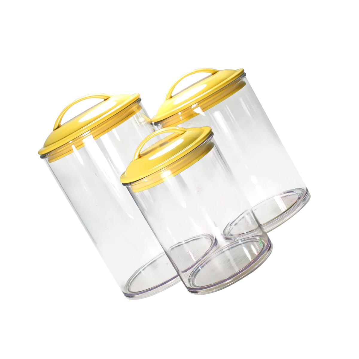 Picture of Calypso Basics by Reston Lloyd Acrylic Storage Canisters, Set of 3