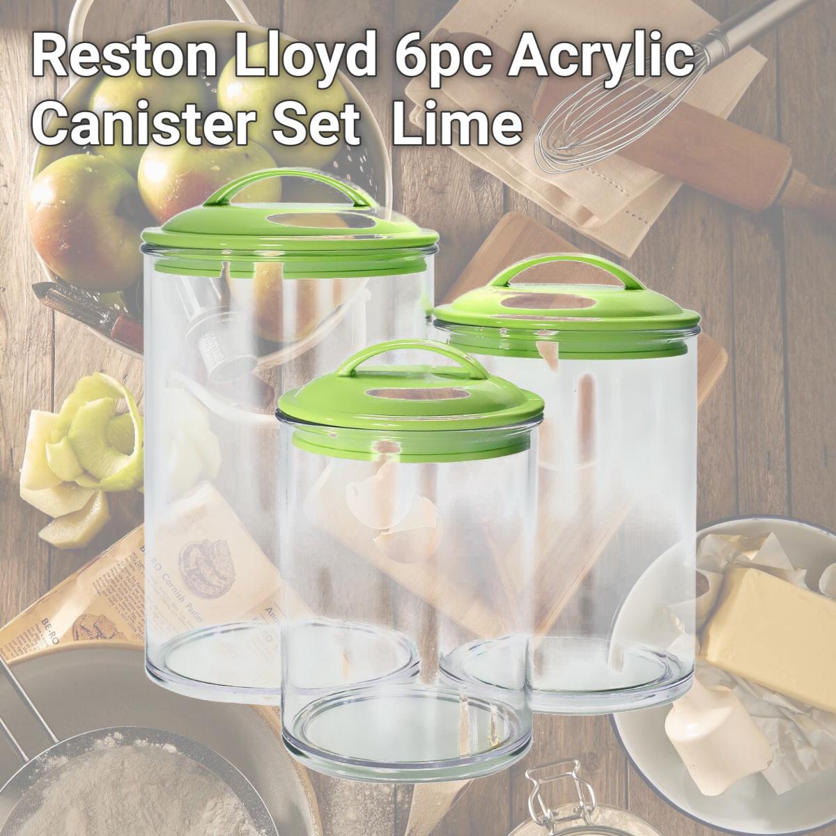Picture of Calypso Basics by Reston Lloyd Acrylic Storage Canisters, Set of 3