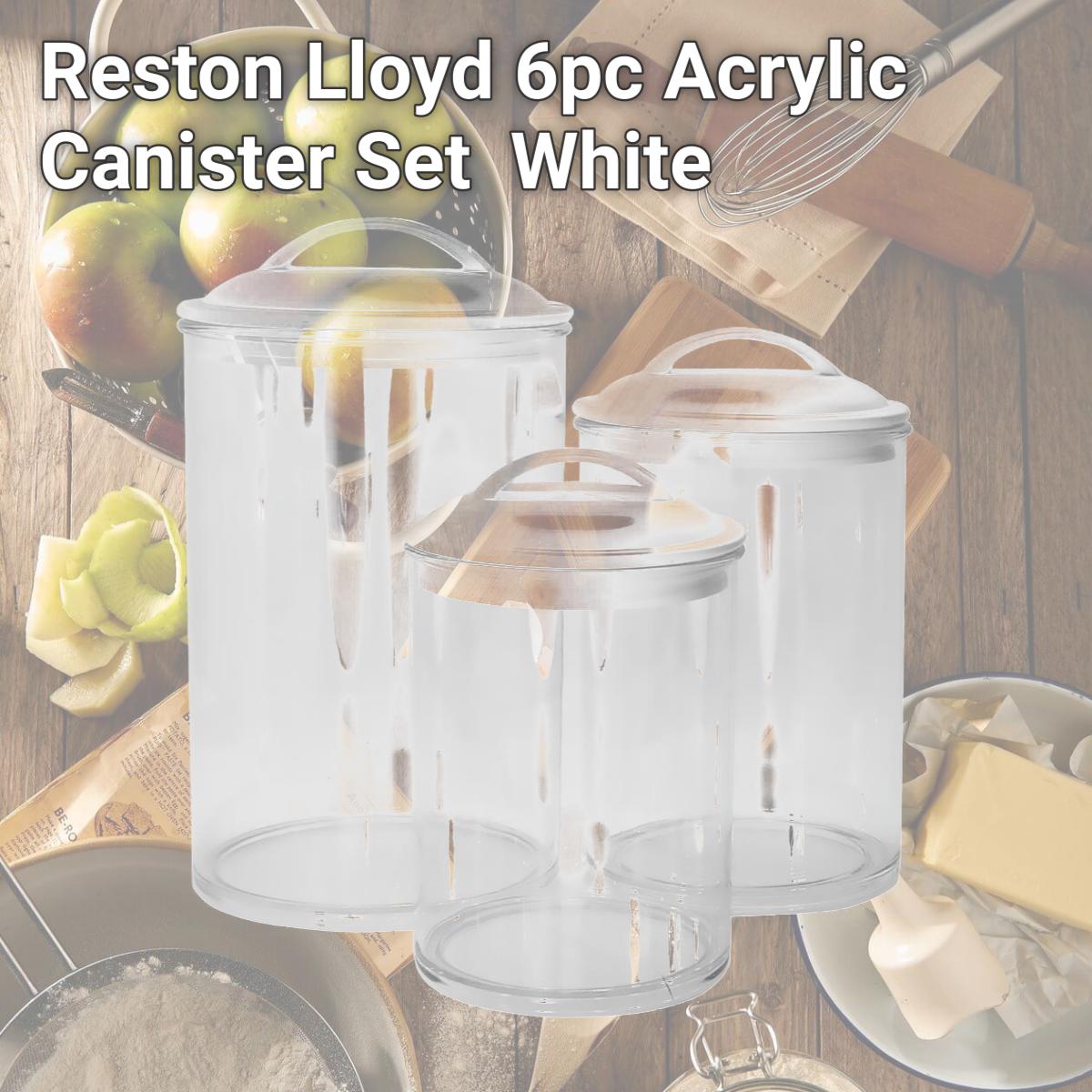 Picture of Calypso Basics by Reston Lloyd Acrylic Storage Canisters, Set of 3