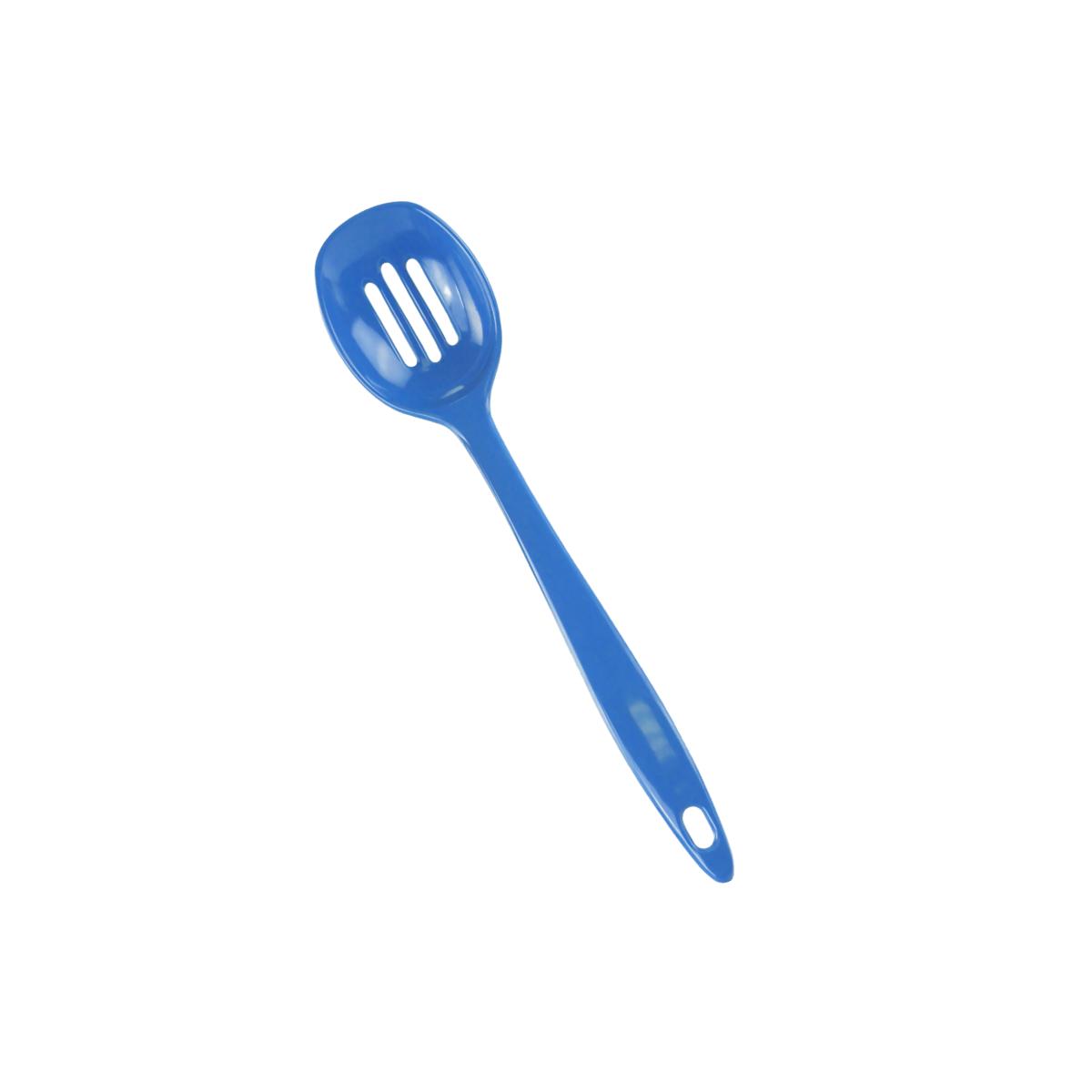 Picture of Reston Lloyd Melamine Slotted Spoon - Azure
