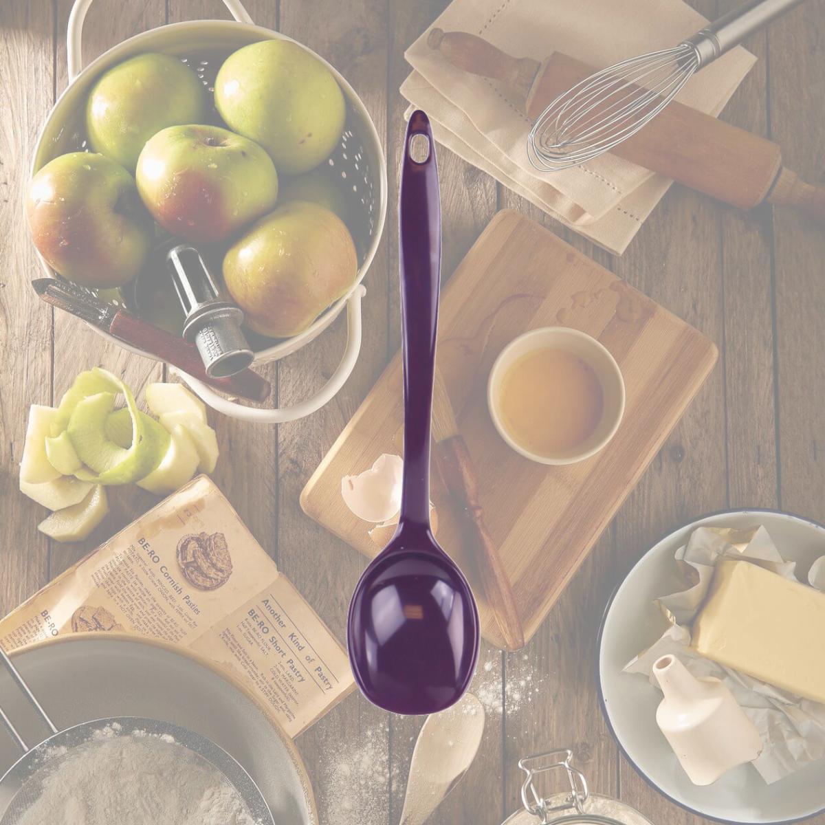 Picture of Reston Lloyd Melamine Spoon Set- Plum