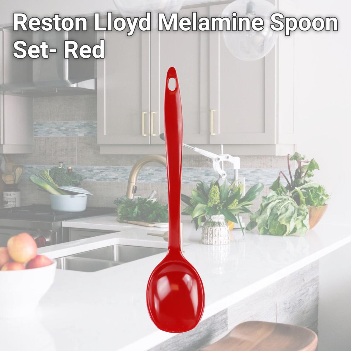 Picture of Reston Lloyd Melamine Spoon Set- Red