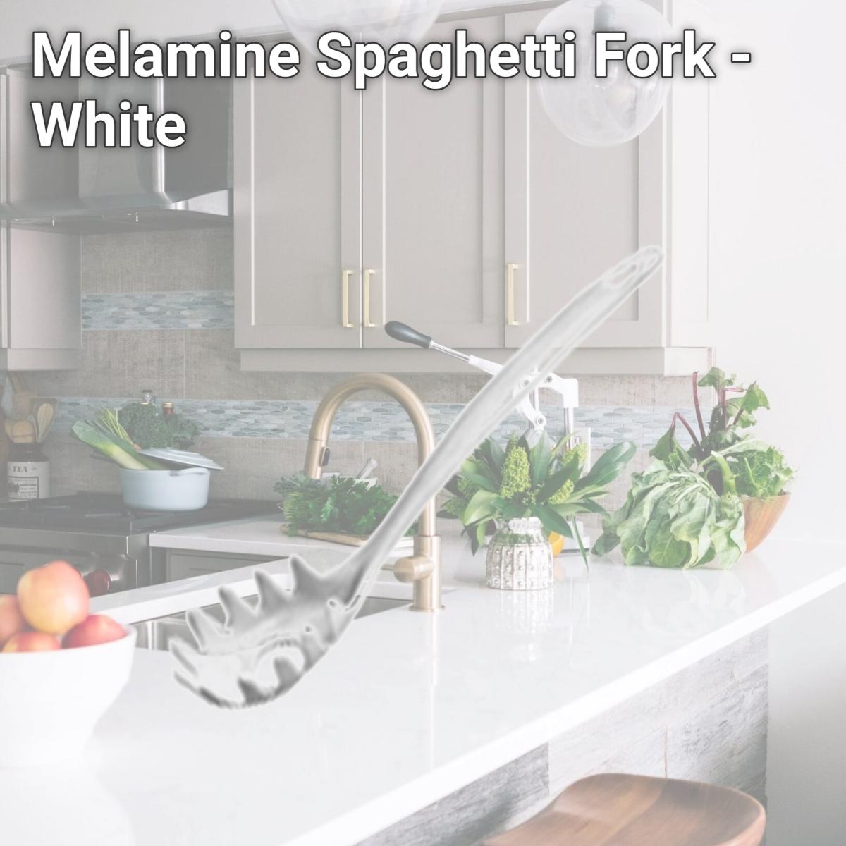 Picture of Reston Lloyd Melamine Spaghetti Fork - White