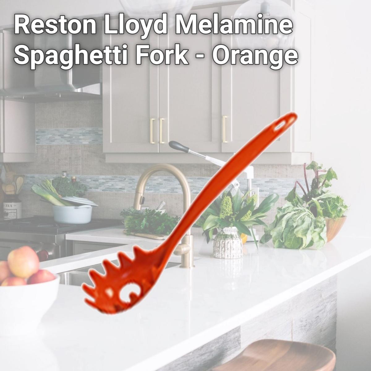 Picture of Reston Lloyd Melamine Spaghetti Fork - Orange