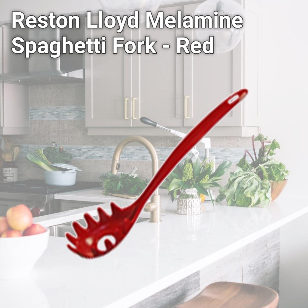 Picture of Reston Lloyd Melamine Spaghetti Fork - Red