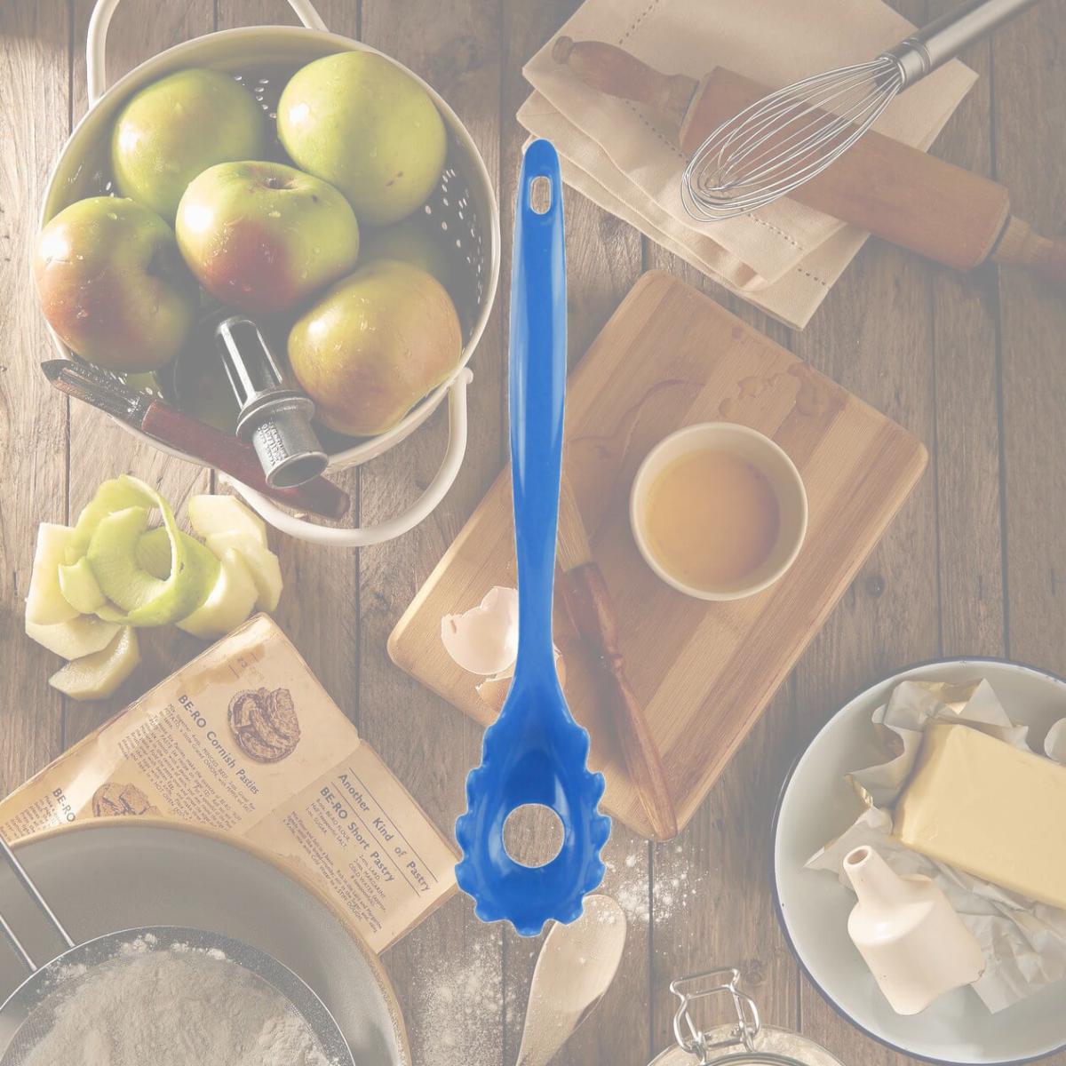 Picture of Reston Lloyd Melamine Spaghetti Fork - Azure