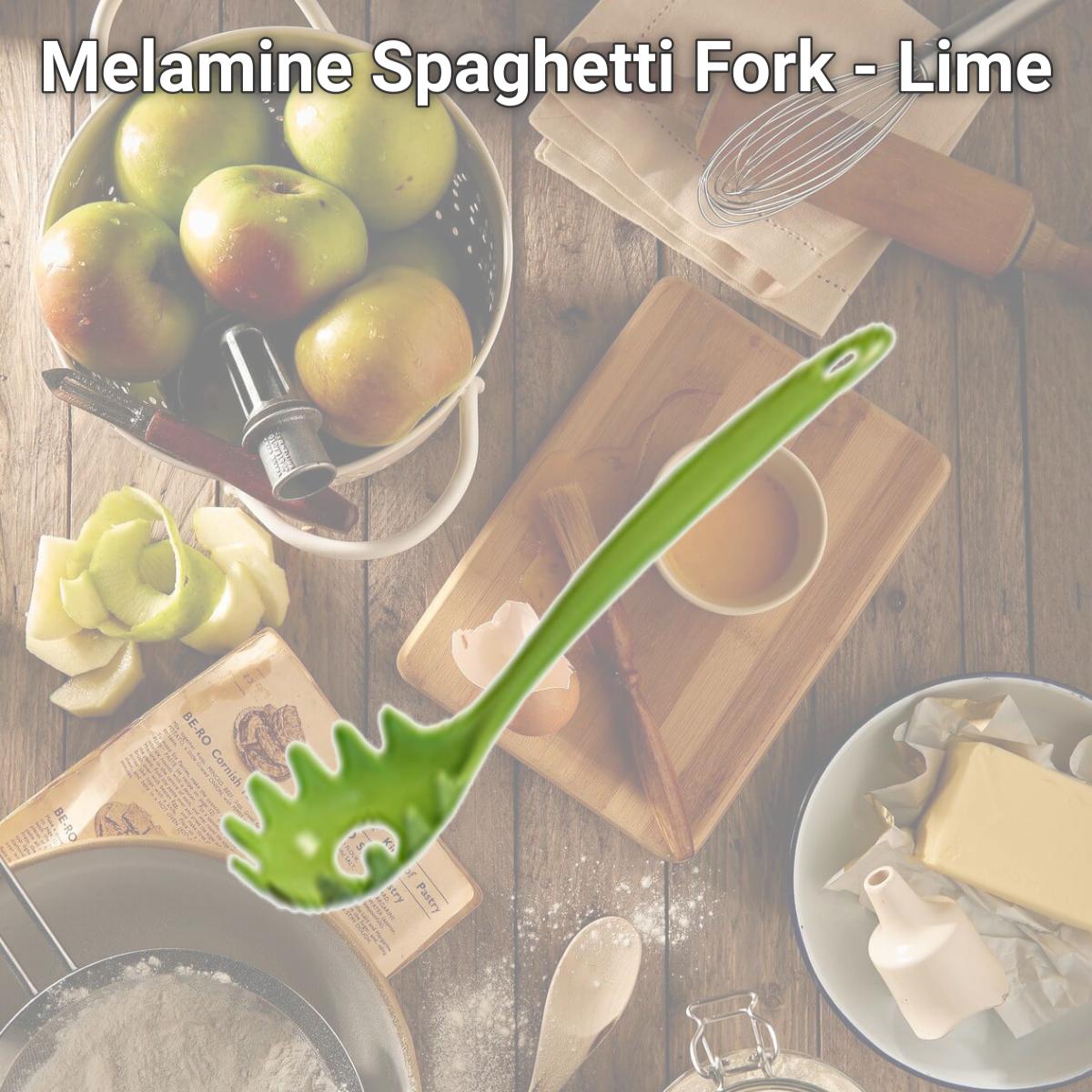 Picture of Reston Lloyd Melamine Spaghetti Fork - Lime