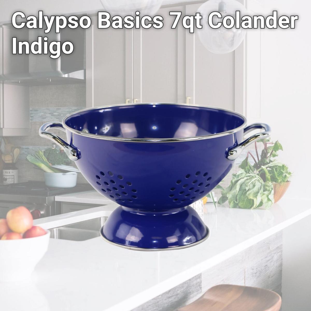 Picture of Reston Lloyd 89705 Calypso Basics 7qt Colander Indigo 