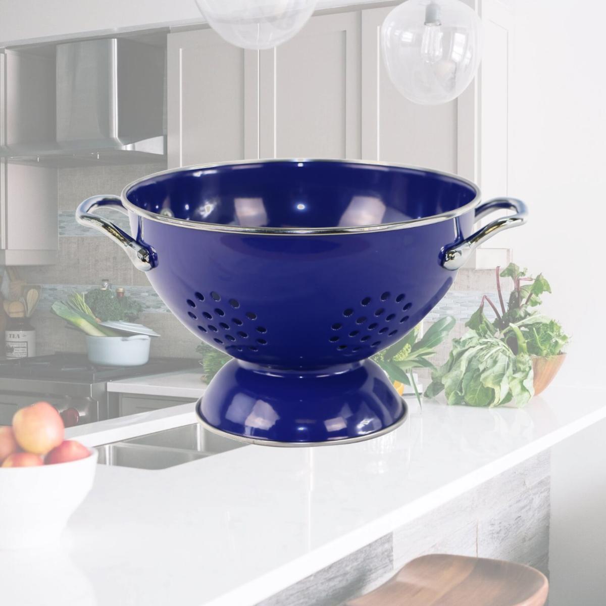 Picture of Reston Lloyd 89705 Calypso Basics 7qt Colander Indigo 