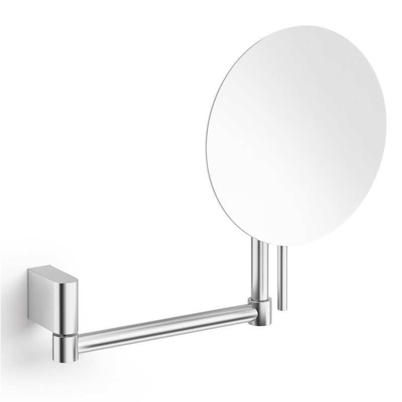 40430 Atore Cosmetic Wall Mounted Mirror - Matte Stainless Steel