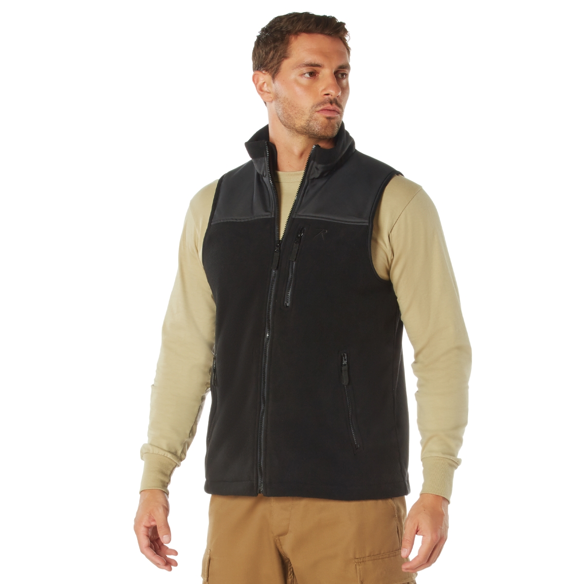 23201 Men Spec Ops Tactical Vest, Black - 3XL