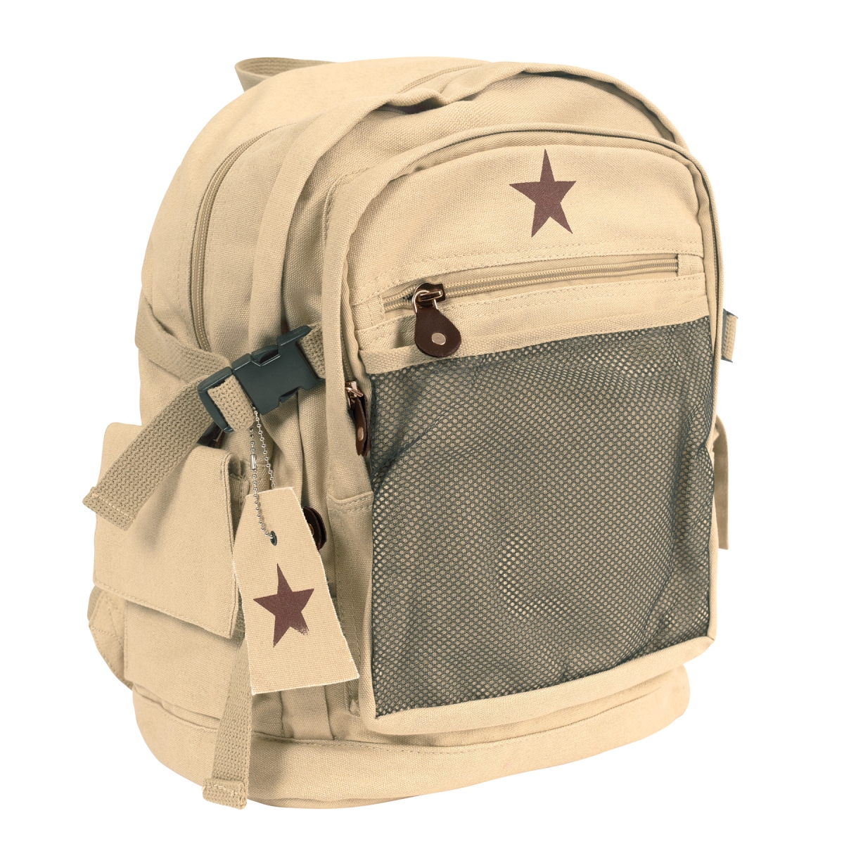 10631 Vintage Canvas Backpack