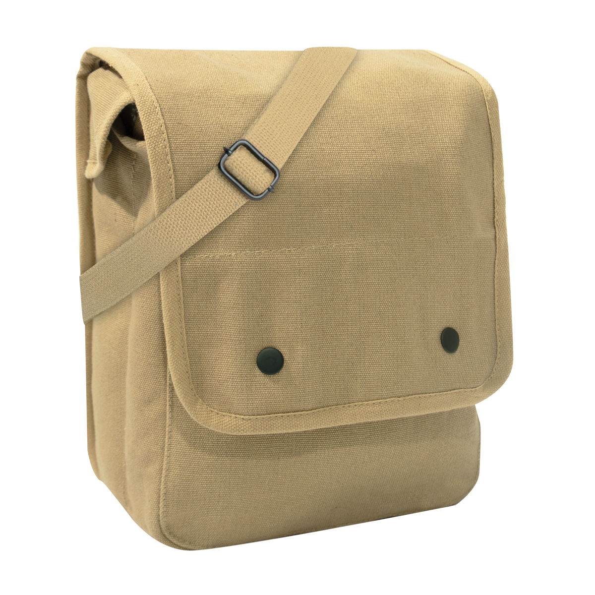 21757 Canvas Map Case Shoulder Bag, Khaki