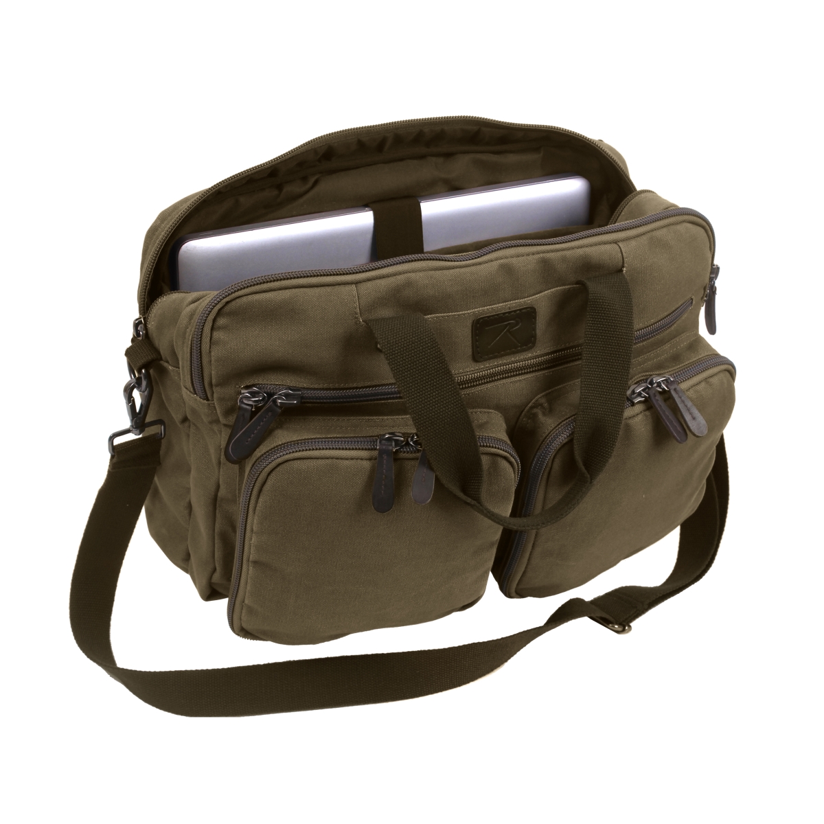 17901 Canvas Briefcase Backpack