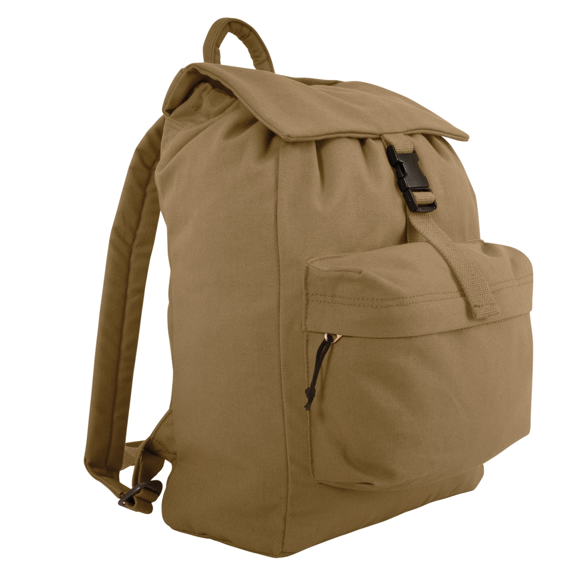 22756 Canvas Daypack Backpack, Coyote Brown