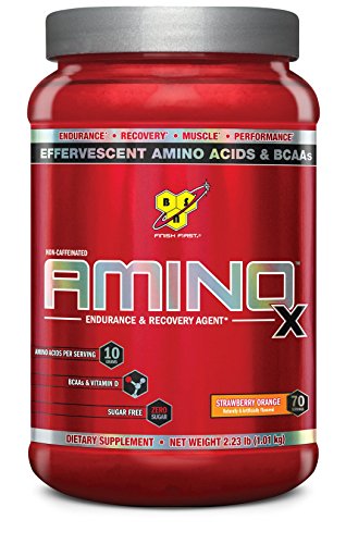 2760255 Aminox Endurance & Recovery Powder Strawberry Orange - 30 Serving