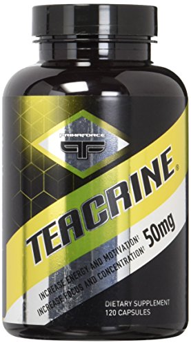 3750110 Teacrine Unflavored Dietary Supplement - 120 Capsules