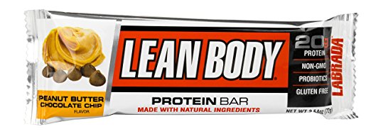 470552 Lean Body Bar Peanut Butter Chocolate Chip - 12 Box