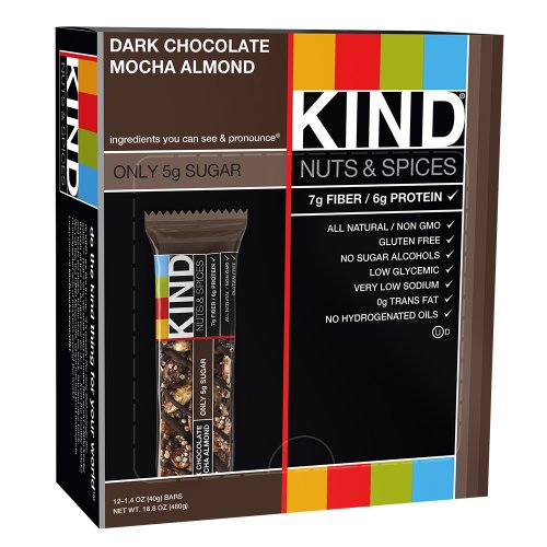 5010049 Chocolate Bar Dark Chocolate Mocha Almond - 12 Serving