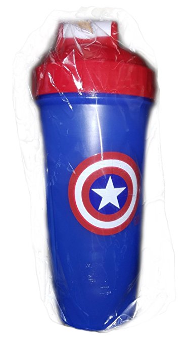 9080001 28 Oz Hero Series Shaker Cup Captain America