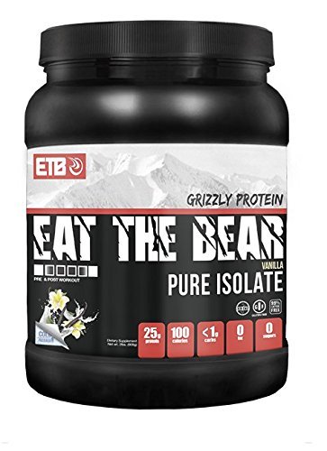 8940009 2 Lbs The Bear Grizzly Protein Vanilla